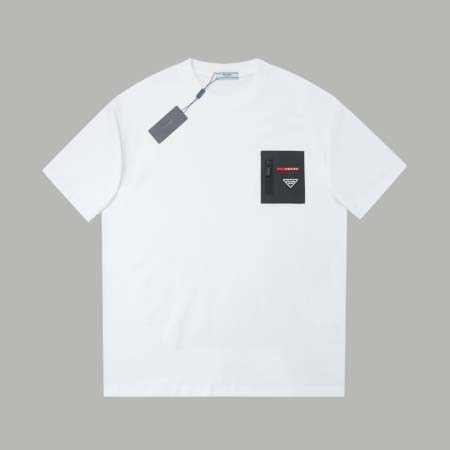 2025年6月24日入荷新作Prada半袖 tシャツ★誕生日...
