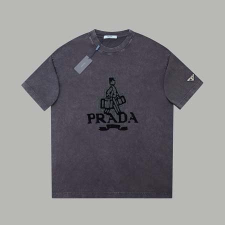 2025年6月24日入荷新作Prada半袖 tシャツ★誕生日...
