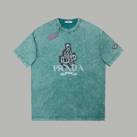 2025年6月24日入荷新作Prada半袖 tシャツ★誕生日...