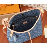 2025年6月26日入荷Louis Vuitton バッグCarryAll Monogram Demin GOTSMonogram Denim GOTS:M46855:29CMx24CMx12CM 高品質人気の新作/誕生日プレゼント/SQ工