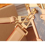 2025年6月26日入荷Louis Vuitton バッグSide Trunk Monogram S-lock :M12428:21CMx14CMx6CM 高品質人気の新作/誕生日プレゼント/SQ工場