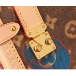 2025年6月26日入荷Louis Vuitton バッグSide Trunk 2024 Monogram Gaston-Louis Vuitton Monogram S-lock :M47085:21CMx14CMx6CM 高品質人気の新