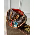 2025年6月26日入荷Louis Vuitton バッグSpeedy Soft 30 Dark Monogram Toron Monogram Zippy :M11945:30CMx21CMx17CM 高品質人気の新作/誕生日プレゼント/