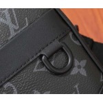 2025年6月26日入荷Louis Vuitton バッグ  Alpha Monogram Eclipse Monogram Eclipse D :M46955:24CMx16CMx8CM 高品質人気の新作/誕生日プレゼント/SQ工場