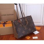 2025年6月26日入荷Louis Vuitton バッグOnthego Monogram Giant Monogram Reverse  :M44576:41CMx34CMx19CM 高品質人気の新作/誕生日プレゼント/SQ工場
