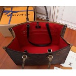 2025年6月26日入荷Louis Vuitton バッグOnthego Monogram Giant Monogram Reverse Toron :M45320:41CMx34CMx19CM 高品質人気の新作/誕生日プレゼント/SQ工場