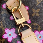 2025年6月26日入荷Louis Vuitton バッグ Speedy Bandoulire 25 CMx Monogram Cherry Blossom  高品質人気の新作/誕生日プレゼント/SQ工場