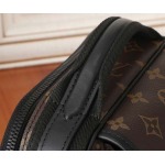 2025年6月26日入荷Louis Vuitton バッグQuest Monogram Macassar :M46973:18CMx18CMx10CM 高品質人気の新作/誕生日プレゼント/SQ工場