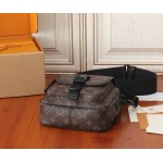 2025年6月26日入荷Louis Vuitton バッグQuest Monogram Macassar :M46973:18CMx18CMx10CM 高品質人気の新作/誕生日プレゼント/SQ工場