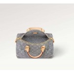 2025年6月26日入荷Louis Vuitton バッグ Speedy Soft 30 2005 Monogram Denim Toron 9 Zippy :M13344:30CMx21CMx17CM 高品質人気の新作/誕生日プレゼント/