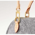 2025年6月26日入荷Louis Vuitton バッグ Speedy Soft 30 2005 Monogram Denim Toron 9 Zippy :M13344:30CMx21CMx17CM 高品質人気の新作/誕生日プレゼント/