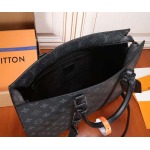 2025年6月26日入荷Louis Vuitton バッグSac Plat Horizontal Zipp Monogram Eclipse LV  :M45265:39CMx30CMx7CM 高品質人気の新作/誕生日プレゼント/SQ工場