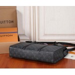 2025年6月26日入荷Louis Vuitton バッグSac Plat Horizontal Zipp Monogram Eclipse LV  :M45265:39CMx30CMx7CM 高品質人気の新作/誕生日プレゼント/SQ工場