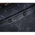 2025年6月26日入荷Louis Vuitton バッグ Neo Alpha Alpha Monogram Eclipse Monogram Eclipse D :M82542:11CMx18.5CMx6.5CM 高品質人気の新作/誕生日