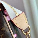2025年6月26日入荷Louis Vuitton バッグ Pochette Accessoires Monogram Cherry Blossom CMx LV Monogram 6.7 :M13666:22CMx13CMx4CM 高品質
