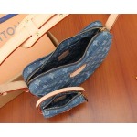 2025年6月26日Louis Vuitton バッグCroissant  Monogram Denim GOTSMonogram Denim GOTS:M46856:25CMx15CMx5CM 高品質人気の新作/誕生日プレゼント/SQ工場