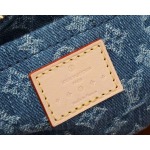 2025年6月26日Louis Vuitton バッグCroissant  Monogram Denim GOTSMonogram Denim GOTS:M46856:25CMx15CMx5CM 高品質人気の新作/誕生日プレゼント/SQ工場