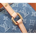 2025年6月26日Louis Vuitton バッグPapillon  Monogram Denim  Monogram GOTS:M46830:27CMx11CMx13CM 高品質人気の新作/誕生日プレゼント/SQ工場