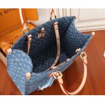 2025年6月26日Louis Vuitton バッグOnTheGo  Monogram Denim GOTSMonogram Denim GOTS:M46871:35CMx27CMx14CM 高品質人気の新作/誕生日プレゼント/SQ工場