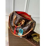 2025年6月26日Louis Vuitton バッグSpeedy Soft 30 Dark Monogram Toron Monogram Zippy :M11945:30CMx21CMx17CM 高品質人気の新作/誕生日プレゼント/SQ