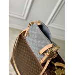 2025年6月26日Louis Vuitton バッグ Side Trunk  2005  Monogram Denim  S-lock Zippy :M13285:23.5CMx16CMx8.5CM 高品質人気の新作/誕生日プレゼント/S