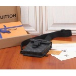 2025年6月26日Louis Vuitton バッグ 1986  Saumur Monogram Eclipse Monogram Eclipse :M45912:13CMx18CMx3.5CM 高品質人気の新作/誕生日プレゼント/SQ工