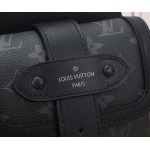 2025年6月26日Louis Vuitton バッグ 1986  Saumur Monogram Eclipse Monogram Eclipse :M45912:13CMx18CMx3.5CM 高品質人気の新作/誕生日プレゼント/SQ工