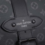 2025年6月26日Louis Vuitton バッグ 1986  Saumur  Monogram Eclipse Monogram Eclipse :M45911:30CMx23CMx11CM 高品質人気の新作/誕生日プレゼント/SQ工