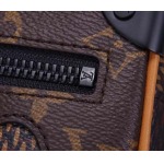 2025年6月26日Louis Vuitton バッグ Mini Soft Trunk  Damier Ebene Giant Damier Ebene :N60394:18.5CMx13CMx8CM 高品質人気の新作/誕生日プレゼント/S