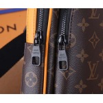 2025年6月26日Louis Vuitton バッグ  Avenue  Monogram Macassar Monogram Macassar :M46718:20CMx31CMx7CM 高品質人気の新作/誕生日プレゼント/SQ工場