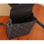 2025年6月26日Louis Vuitton バッグ Nano Steamer  Monogram Eclipse  Steamer Monogram Eclipse :M82774:15CMx18CMx7CM 高品質人気の新作/誕生日プ