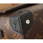 2025年6月26日Louis Vuitton バッグ Steamer  Monogram Macassar Monogram Macassar Steamer :M83613:18CMx11CMx6.5CM 高品質人気の新作/誕生日プレゼ