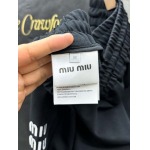 2025年6月30日入荷新作Miumiu春夏スウェットパンツ 高级品超厳選★入手困難/誕生日プレゼント/MF工場