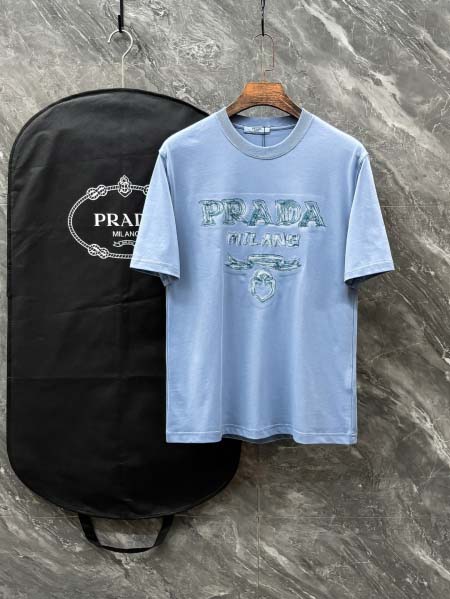 2025年6月30日入荷新作Prada半袖Tシャツ 高级品超...