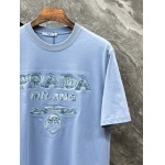 2025年6月30日入荷新作Prada半袖Tシャツ 高级品超厳選★入手困難/誕生日プレゼント/MF工場