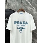 2025年6月30日入荷新作Prada半袖Tシャツ 高级品超厳選★入手困難/誕生日プレゼント/MF工場