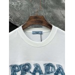 2025年6月30日入荷新作Prada半袖Tシャツ 高级品超厳選★入手困難/誕生日プレゼント/MF工場