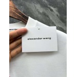 2025年6月30日入荷新作Alexander Wang半袖Tシャツ 高级品超厳選★入手困難/誕生日プレゼント/MF工場
