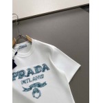 2025年6月30日入荷新作Prada半袖Tシャツ 高级品超厳選★入手困難/誕生日プレゼント/MF工場