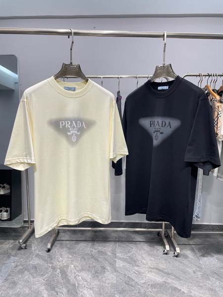 2025年6月30日入荷新作Prada半袖Tシャツ 高级品超...