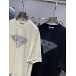 2025年6月30日入荷新作Prada半袖Tシャツ 高级品超厳選★入手困難/誕生日プレゼント/MF工場