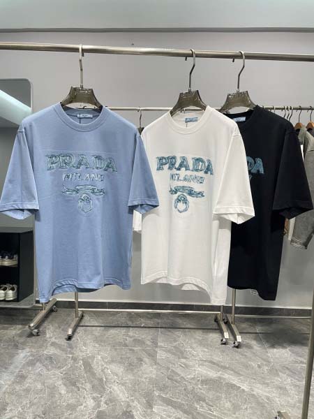 2025年6月30日入荷新作Prada半袖Tシャツ 高级品超...