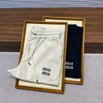 2025年6月30日入荷新作Miumiu春夏スウェットパンツ 高级品超厳選★入手困難/誕生日プレゼント/MF工場