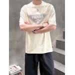 2025年6月30日入荷新作Prada半袖Tシャツ 高级品超厳選★入手困難/誕生日プレゼント/MF工場