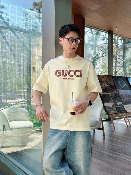2025年6月30日入荷新作Gucci半袖Tシャツ 高级品超...