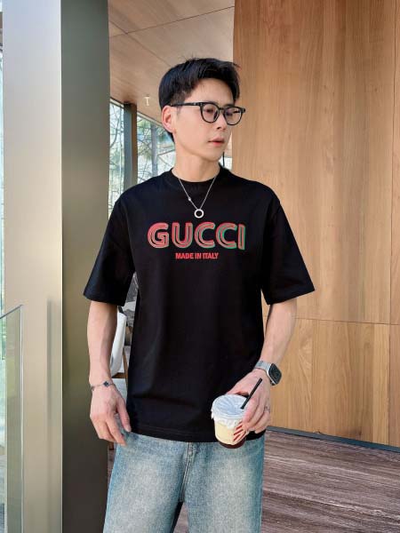 2025年6月30日入荷新作Gucci半袖Tシャツ 高级品超...