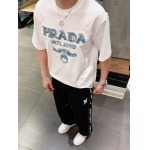2025年6月30日入荷新作Prada半袖Tシャツ 高级品超厳選★入手困難/誕生日プレゼント/MF工場