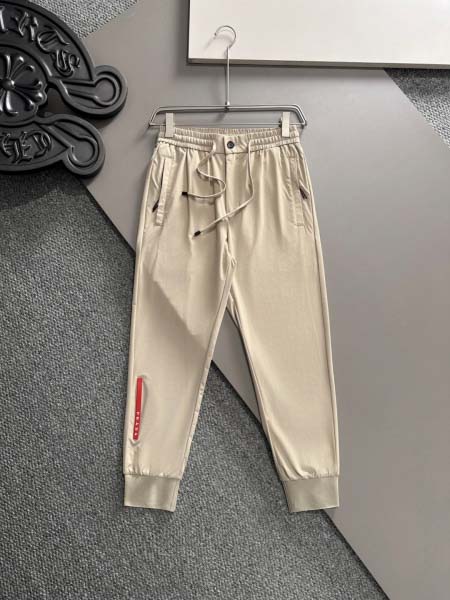 2025年7月1日入荷新作PRADA春夏スウェットパンツ 高级品超厳選★入手困難/誕生日プレゼント/MF工場