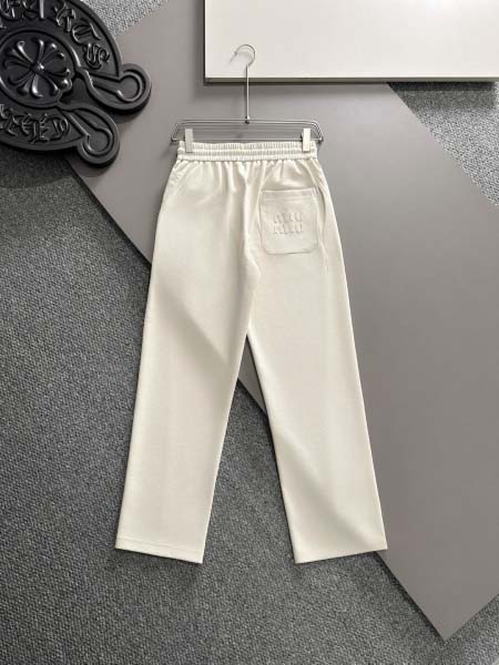 2025年7月1日入荷新作Miumiu春夏スウェットパンツ 高级品超厳選★入手困難/誕生日プレゼント/MF工場