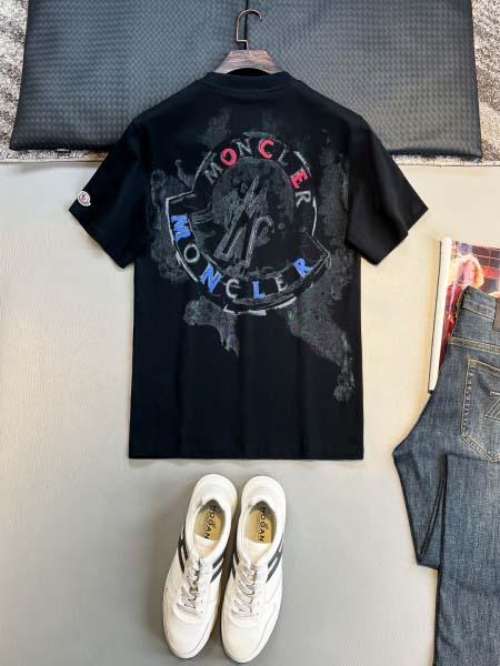 2025年7月1日入荷新作Moncler半袖Tシャツ 高级品超厳選★入手困難/誕生日プレゼント/MF工場